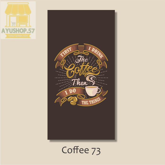 Aesthetic Wall Decorative for Living Room Walldecor Coffee 114 - Coffee 73- BLASTER