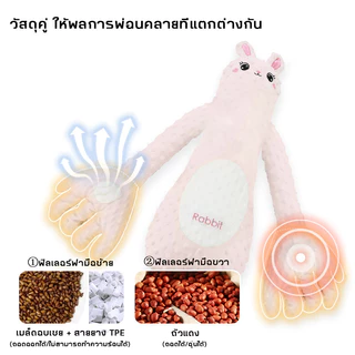 Aoduoyaya หมอนตุ๊กตาตบกล่อมนอน หมอนกันสะดุ้ง ป้องกันการสะดุ้งตื่น ตัวช่วยแม่ๆกล่อมลูกนอน
