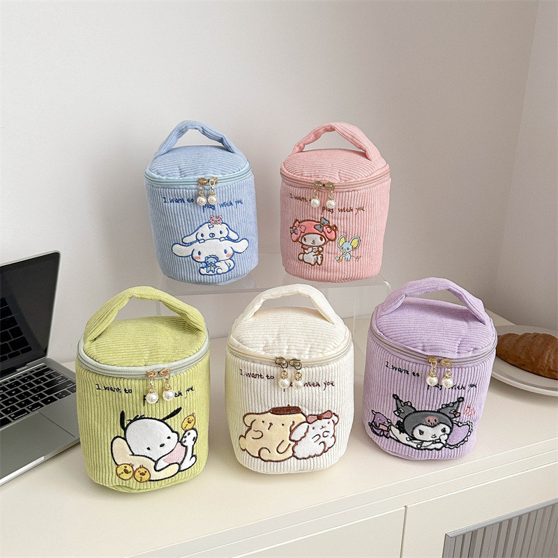 กระเป๋าถือ Sanrio Melody Kuromi แฟชั่นมาใหม่ ลายการ์ตูน น่ารัก ความจุขนาดใหญ่