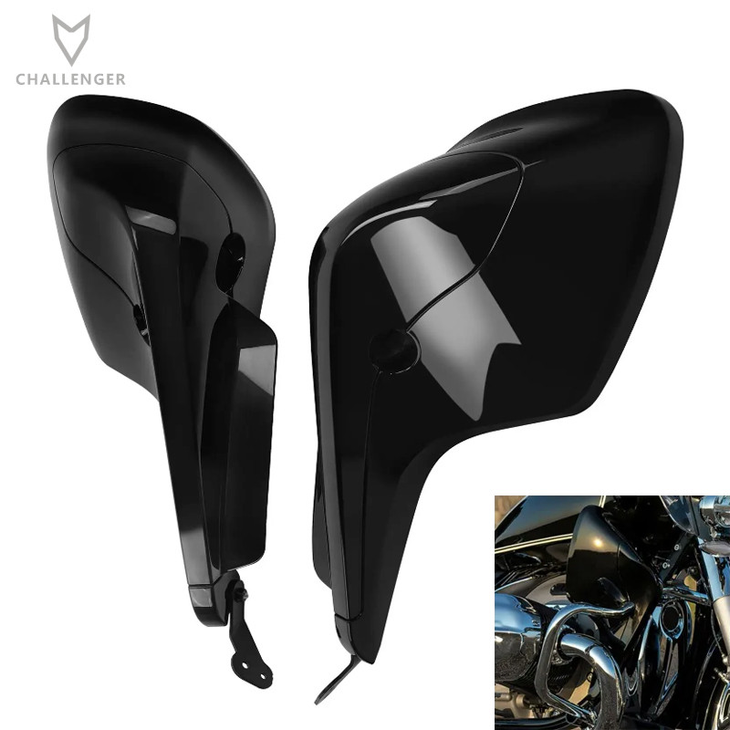 เหมาะสําหรับ BMW BMW R18 R18B R18TC ด้านหน้ากันชนกระจกกางเกงขายาว Fairing Guard 21-23