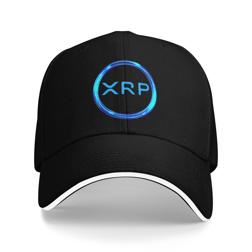 Xrp Crypto Cryptocurrency Ripple Xrp Moon 1 Hipster พิมพ์หมวกเบสบอลตลก