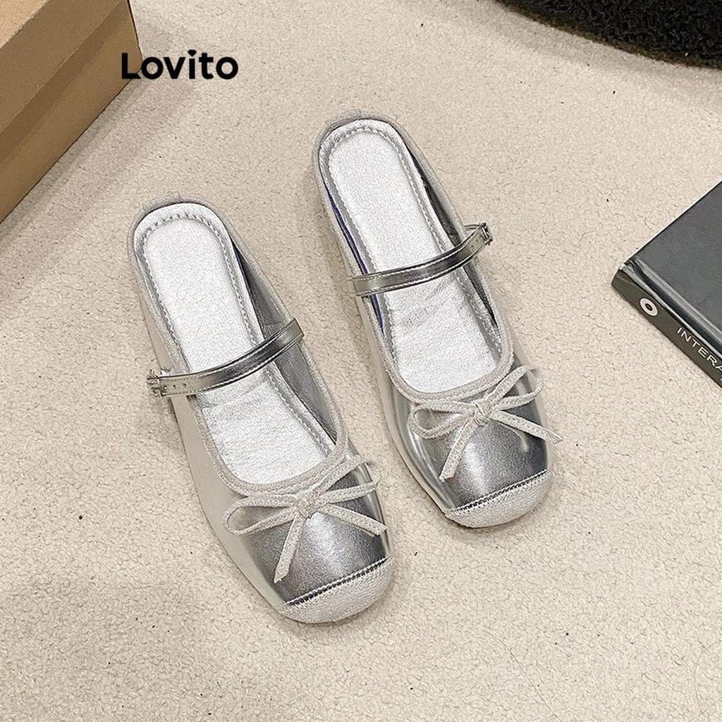 Lovito แมรี่เจนธรรมดาสำหรับผู้หญิง LFA43098