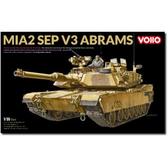 Voiio 1/35 M1A2 SEP V3 Abrams Main Battle Tank Plastic Model 01102