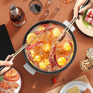 หม้อเคลือบ หม้ออเนกประสงค์A499 หม้อหู กระทะไฟฟ้า หม้อชาบู หม้อสุกี้ เตาไฟฟ้า หม้อต้มไฟฟ้า 3 ลิตร หม้อโมจิ หม้อไฟฟ้า A499