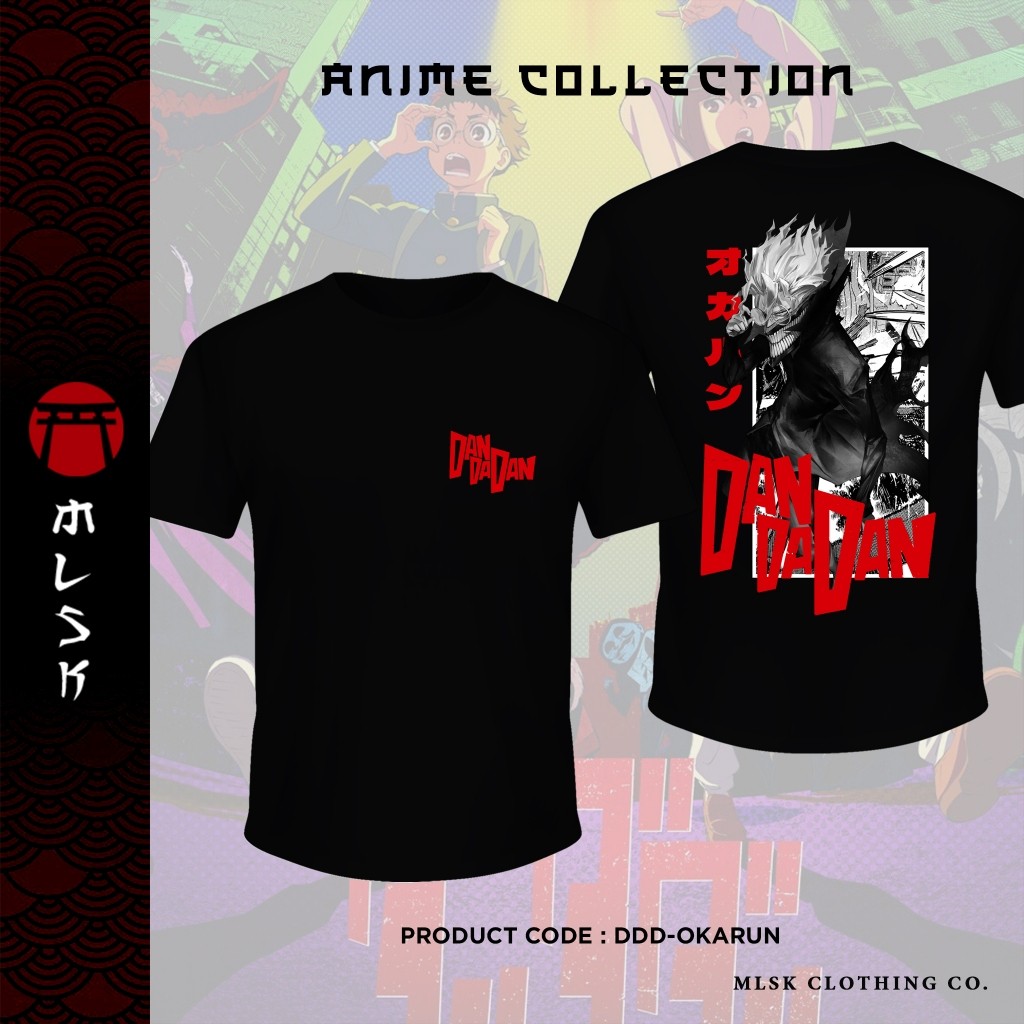 เสื้อ OKARUN DANDADAN ANIME SHIRT | KEN TAKAKURA OKARUN AYASE MOMO TURBO GRANNY ANIME SHIRT