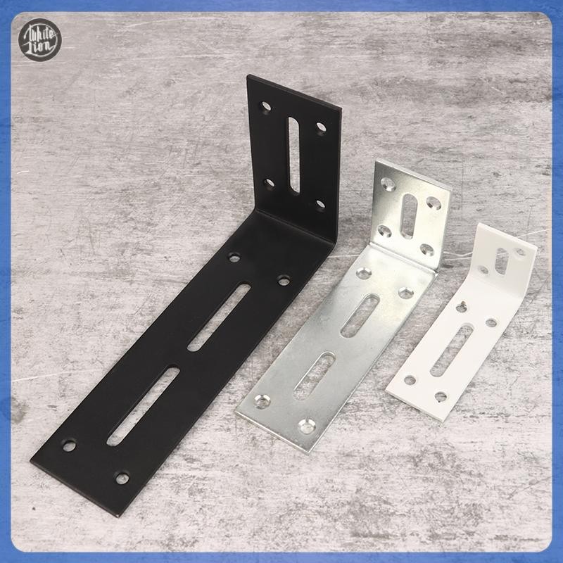 Wl| สแตนเลส90องศามุมวงเล็บมุมวงเล็บร่วมยึดยึดเฟอร์นิเจอร์ประตูหน้าจอตู้ผนังใหม่