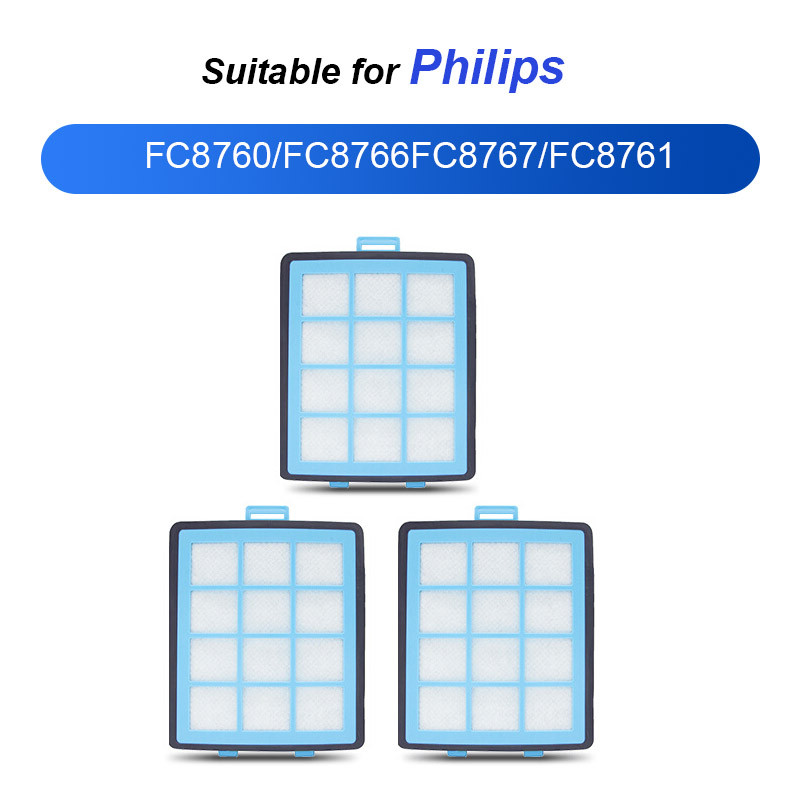 สําหรับอุปกรณ์เสริมเครื่องดูดฝุ่น Philips FC8760/8766/8767/8761 ตัวกรองผ้าฝ้าย