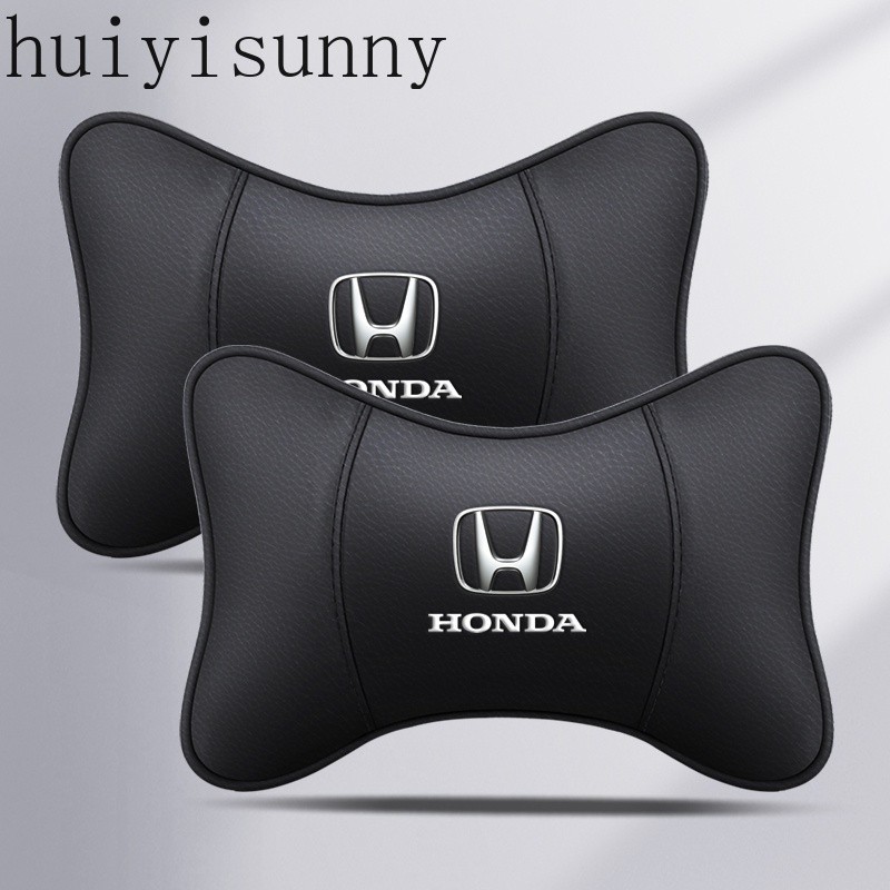 Hys Honda หมอนรองคอรถที่นั่ง Headrest สําหรับ City Civic FC FD Jazz BRV CRV HRV รถคอหมอนอุปกรณ์ตกแต่