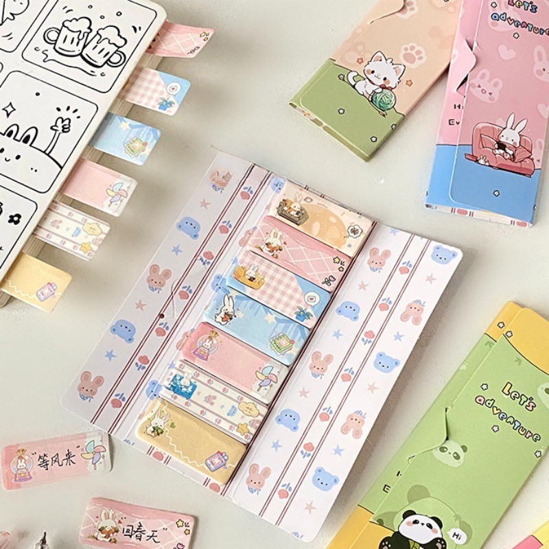 140ชิ้นน่ารักสัตว์เลี้ยงหมวดหมู่แท็กเหนียวข้อความดัชนีสติกเกอร์ ทําเอง วารสารสติกเกอร์ตกแต่ง