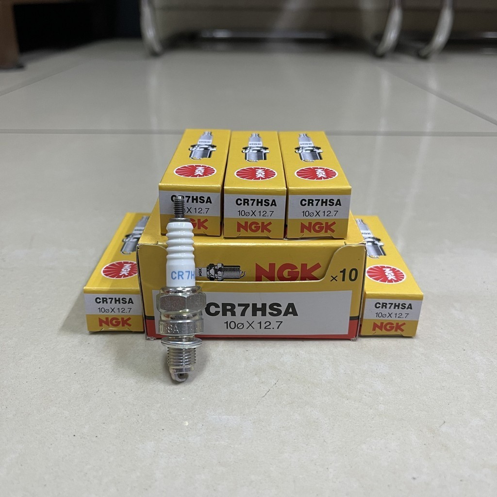 NGK SPARK PLUG CR7HSA CR7 HSA SRL115 FI EGO AVANTIZ SOLARIZ LAGENDA 115 FI EGO-S FUEL INJECTION SPOR