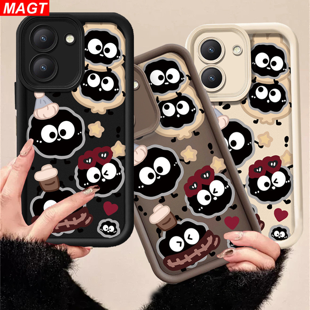 เคสโทรศัพท์มือถือนิ่ม ลายไข่ดาว หลากสี สําหรับ VIVO Y03 Y17S Y36 Y27S Y22S Y21 Y20 Y17 Y16 Y15S Y51 Y30 Y02S Y33S Y33T Y15 Y11 Y91C Y93 Y1S Y53S Y12S Y12A Y31 Y20i Y20A Y21S