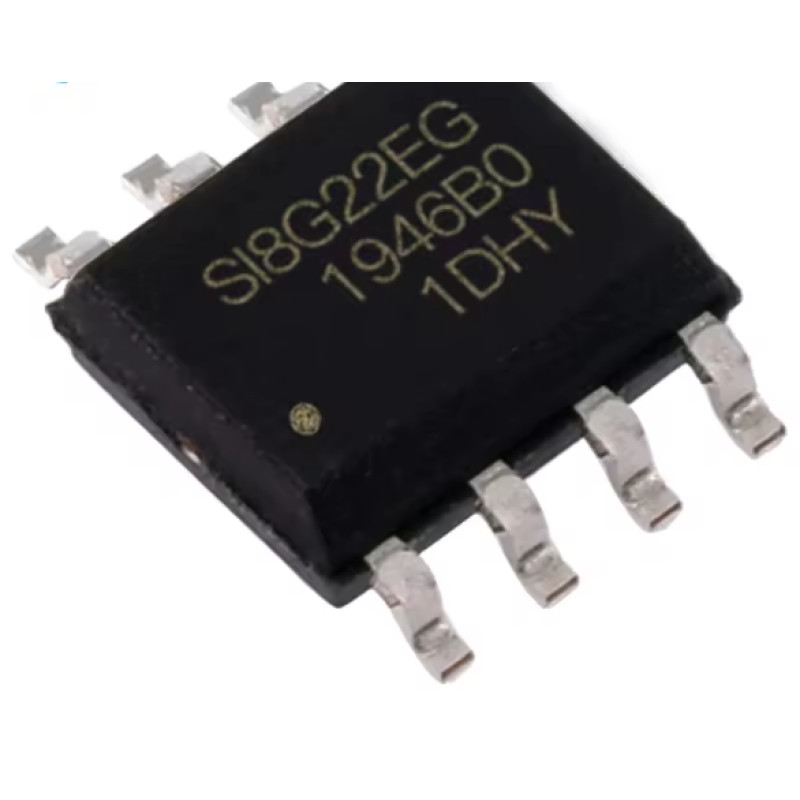 SI8622EC-B-ISR SI8622EC SOP-8 ชิป Isolator ดิจิตอลส่วนประกอบอิเล็กทรอนิกส์รายการการกําหนดค่า One-Sta