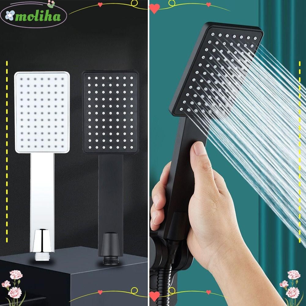 Moliha หัวฝักบัวอาบน้ํา สปริงเกลอร์ แรงดันสูง ประหยัดน้ํา แบบมือถือ อุปกรณ์เสริม สําหรับห้องน้ํา