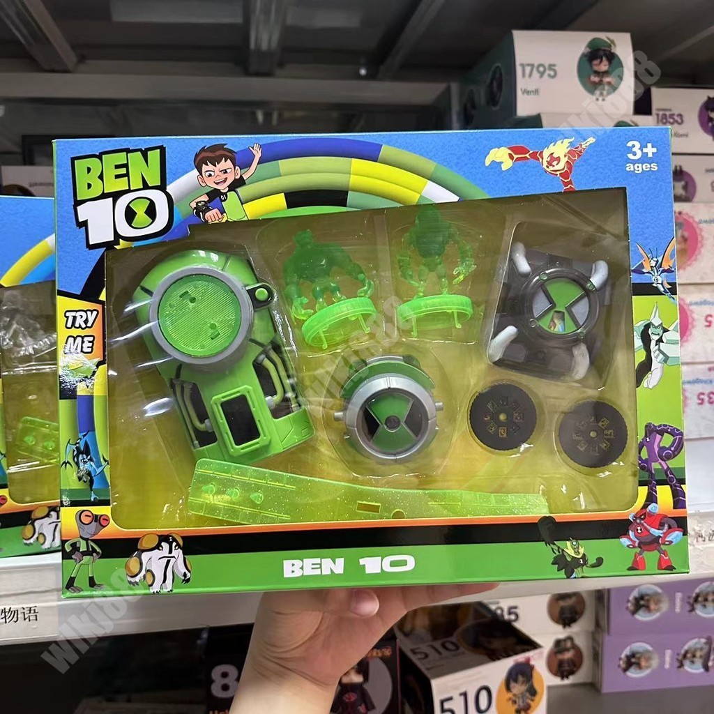 Ben 10 Omnitrix Watches Luminous Ben Tennyson โมเดลนาฬิกาโปรเจคเตอร์ Ben10 ของขวัญสําหรับเด็ก