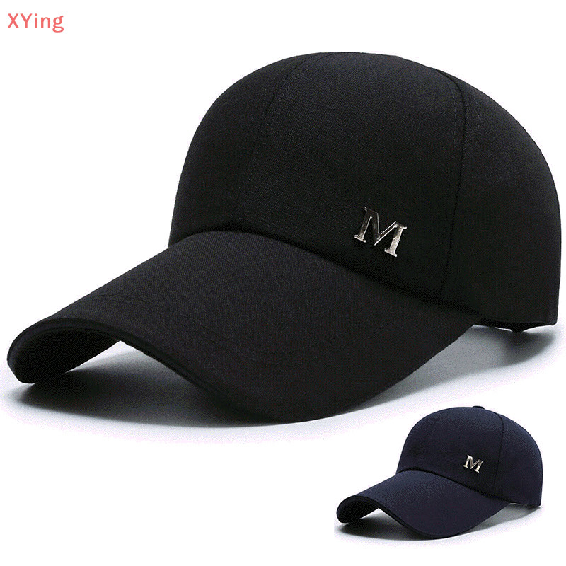 [Xy] หมวกเบสบอลลําลอง ผ้าฝ้าย กันแดด สไตล์ฮิปฮอป แฟชั่นฤดูร้อน สําหรับผู้ชาย และผู้หญิง