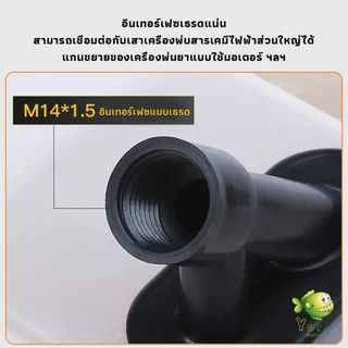 YOYO ฝาครอบหัวพ่นยา หัวฉีดพ่นยา ใหญ่ หัวฉีดกันลม ผลิตจากพลาสติกเกรด แข็งแรงทนทาน Windproof nozzle