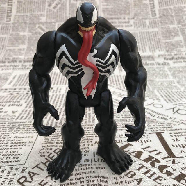 สต็อกที่มีอยู่ marvel marvel legends marvel legends spider man ของแท ้ จํานวนมาก Marvel Spider-Man Venom 20 ซม.Hands-on ของเล ่ นเครื ่ องประดับ