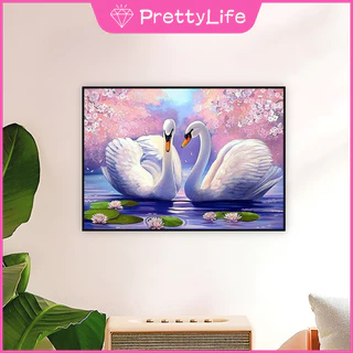 【PL พร ้ อมส ่ ง 】คริสตัลครอสติช การ ์ ตูนภูมิทัศน ์ แอนิเมชั ่ น 5D DIY ภาพวาดเพชรคริสตัลปักครอสติสเพชรรอบเต ็ มรูปแบบโมเสคเพชรชุดเย ็ บปักถักร ้ อย Rhinestone ตกแต ่ งบ ้ าน 30x40 ซม .