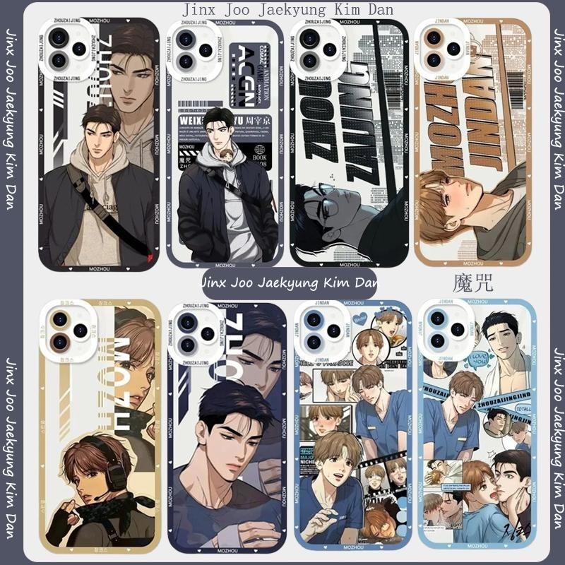 Shell สําหรับ OPPO Reno 11F 11 Pro 5 6 10 Plus A79 A38 A5S A3S A5 โทรศัพท์มือถือกรณีการ์ตูนซิลิโคนปกหลังเกาหลีมังงะ Jinx Joo Jaekyung Kim Dan กรณีเปลือกน่ารัก