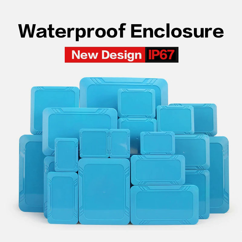 New Design IP67 Waterproof Enclosure Plastic Box Electronic Project Outdoor Instrument Electrical Pr