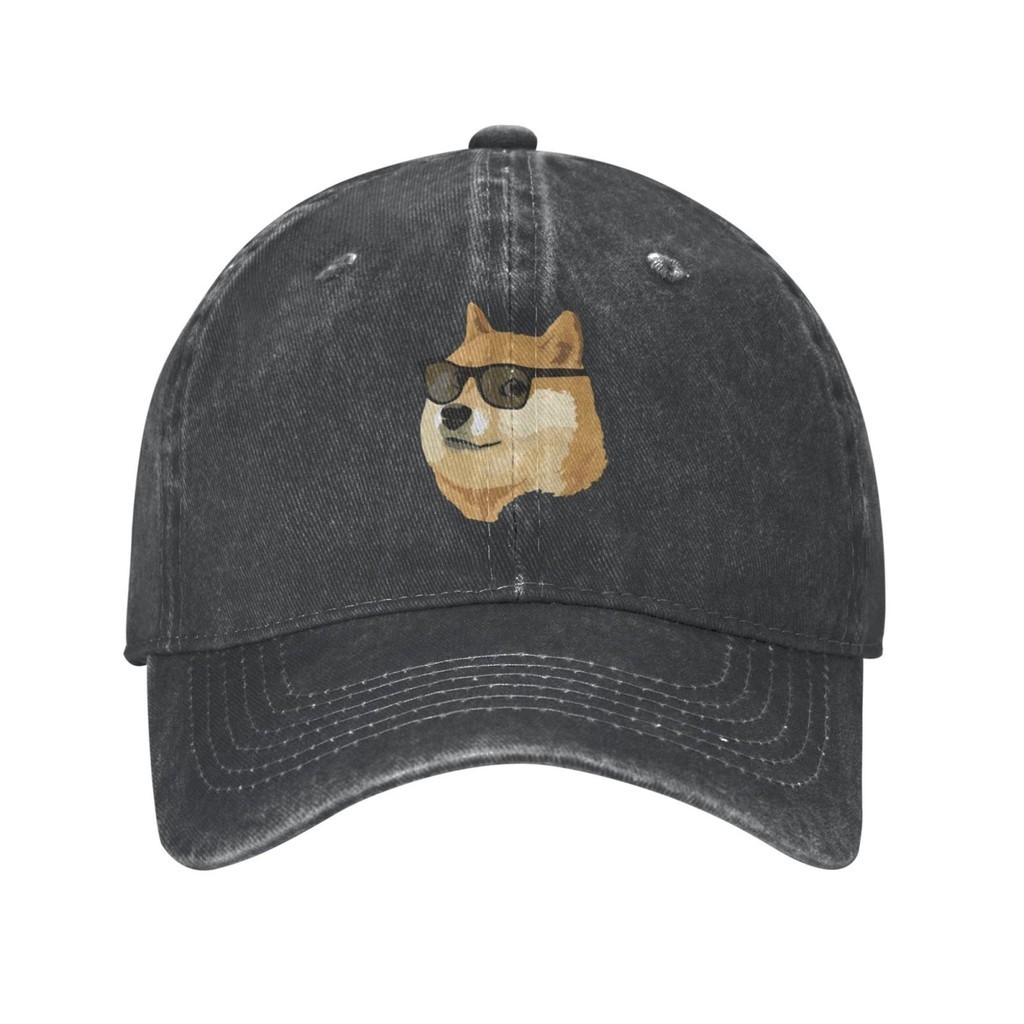 Dogecoin Dog Crypto Trader Sports Snapback Cap