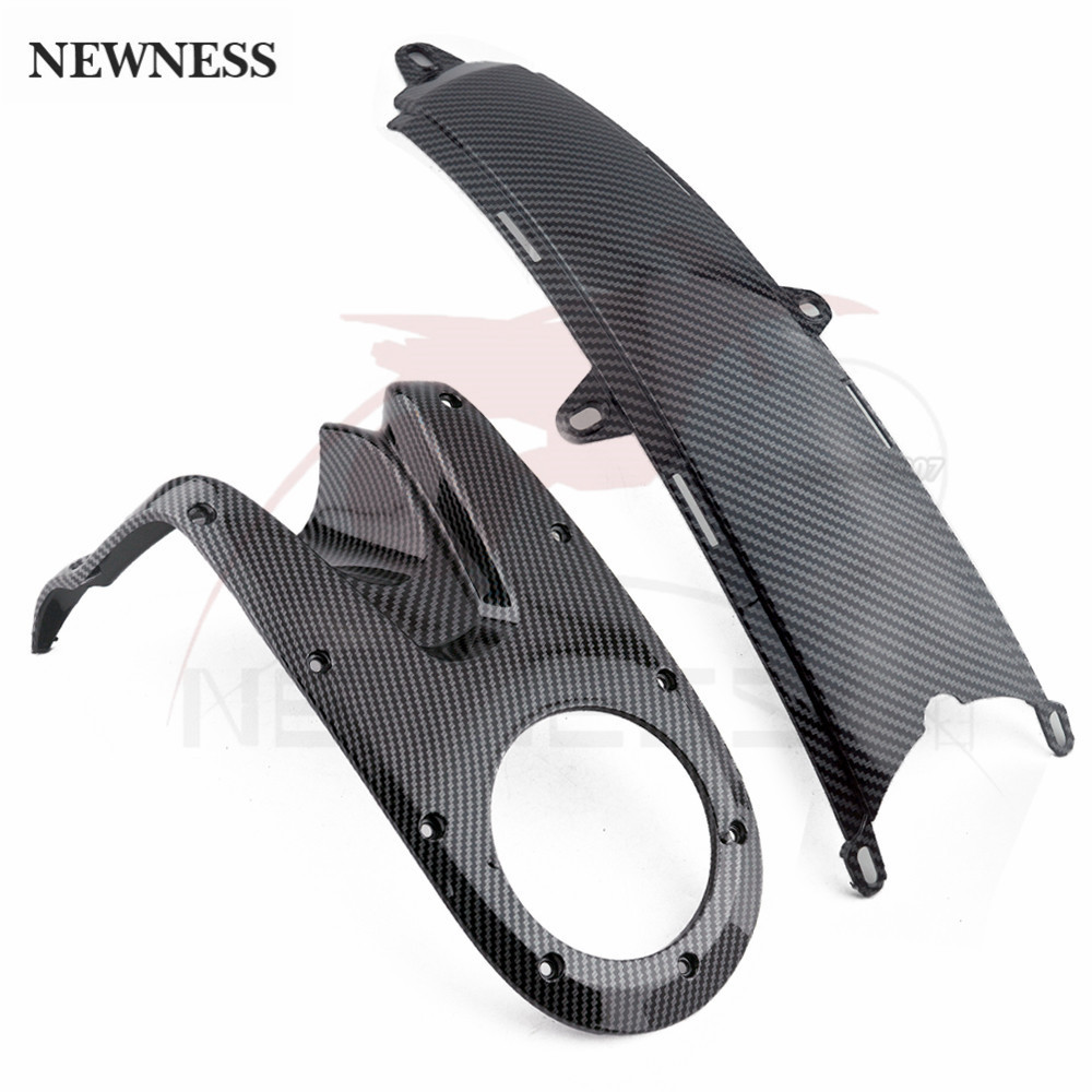 NE Carbon LOOK Front Fuel Tank Shell, Fairing Suitable for Ducati Monster 696, 795, 796, 1100, upper and lower panel fai