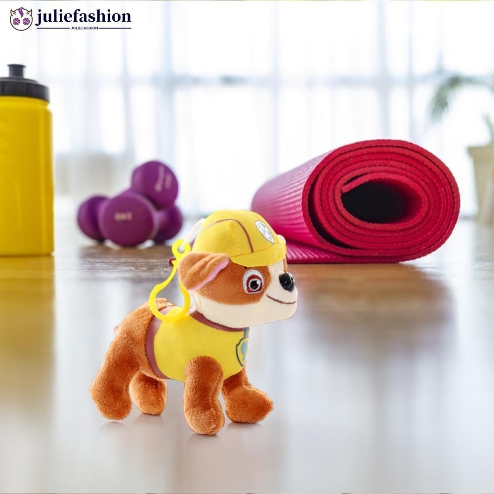 Juliefashion 5 "W Paw Patrol สุนัข Plush ของเล่นตุ๊กตา Patrol ตุ๊กตานุ่มลูกสุนัขสุนัขของเล่นเด็กคริสต์มาสวันเกิดคริสต์มาสของขวัญ Q7S8