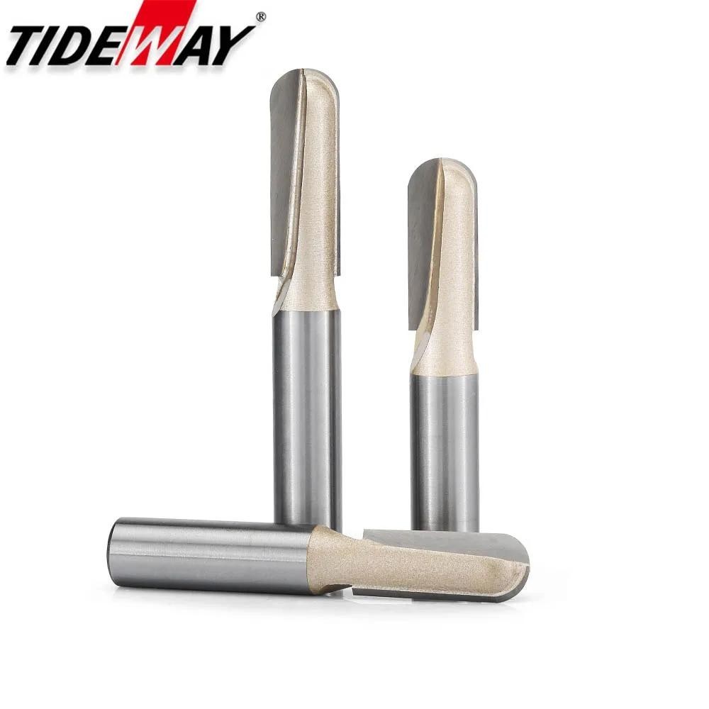 Tideway Deepen Woodworking Round Cove Bit ทังสเตนคาร์ไบด์ 1/2 1/4 Shank Professional Grade RouterBit