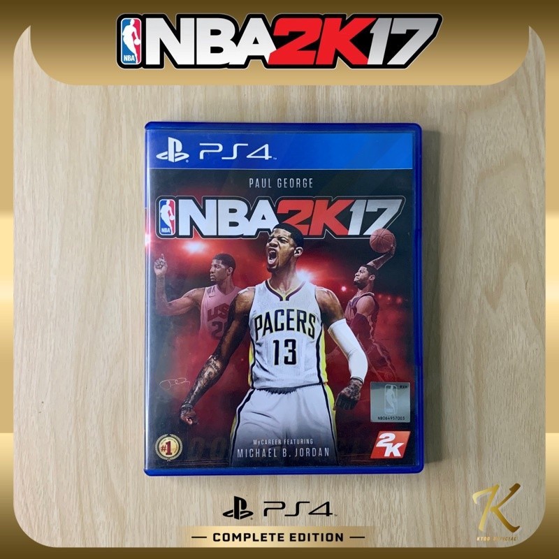 แผ่นเกมส์ PS4 : NBA 2K17 / มือ2 Zone3 พร้อมส่ง!!!