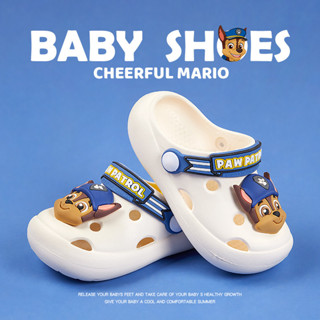 Cheerful Mario รองเท้าหัวโตเด็ก(13-19 ซม) Paw ลาดตระเวน การ์…