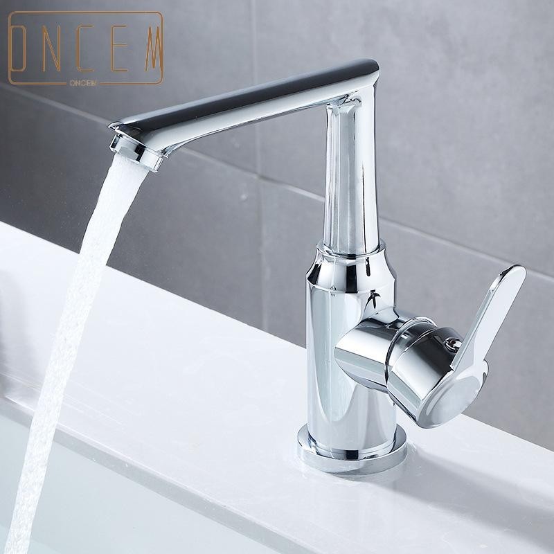 【Final Clear Out】Elegant Stainless Steel Chrome Basin Faucet Hot and Cold Water Dispenser