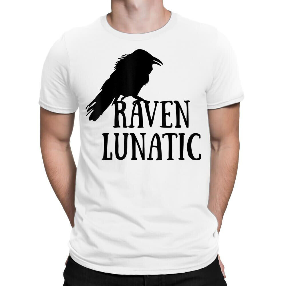 Dark Raven Lunatic G0Thic Raven สําหรับเสื้อยืดฮาโลวีน