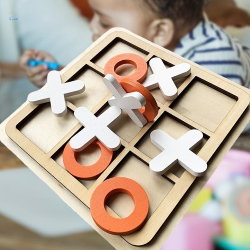 Chua Interactive ปรับปรุงสติปัญญา Tic Tac Toe หมากรุกเกมกระดานของเล ่ น