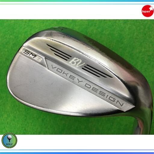 Direct from Japan titleist wedge VOKEY SPIN MILLED SM8 Tour Chrome 60°/10°S USED Japan Seller