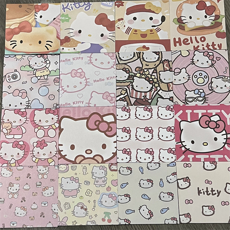 80 ชิ ้ น/set การ ์ ตูนน ่ ารัก Sanrio KT กระดาษโน ้ ตนักเรียนเขียนเครื ่ องเขียน Sticky Notes