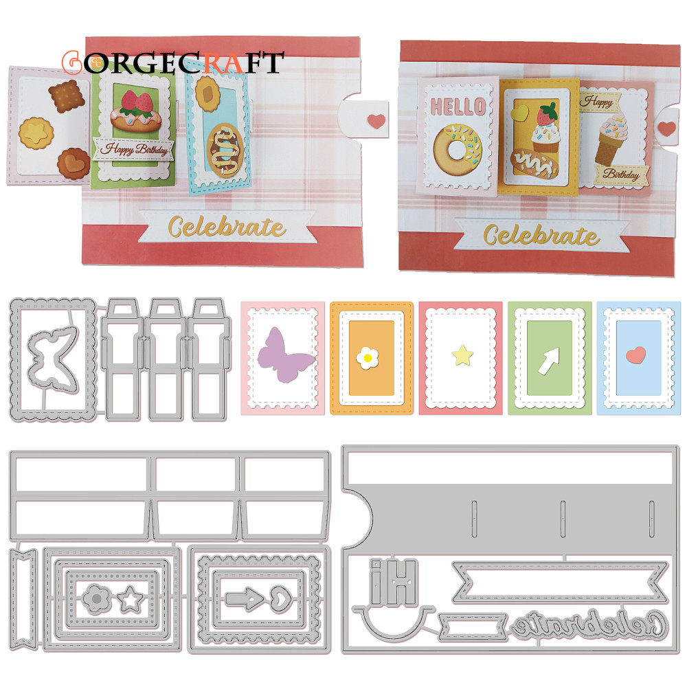 1เซ็ตเหล็กคาร์บอนตัดตายลายฉลุสําหรับdiy Scrapbookingอัลบั้มภาพตกแต่งลายนูนกระดาษการ์ดสแตนเลสสีสี่เหลี่ยมผืนผ้ารูปแบบ52 ~ 88x94 ~ 144x0.8มิลลิเมตร3ชิ้น/เซ็ต