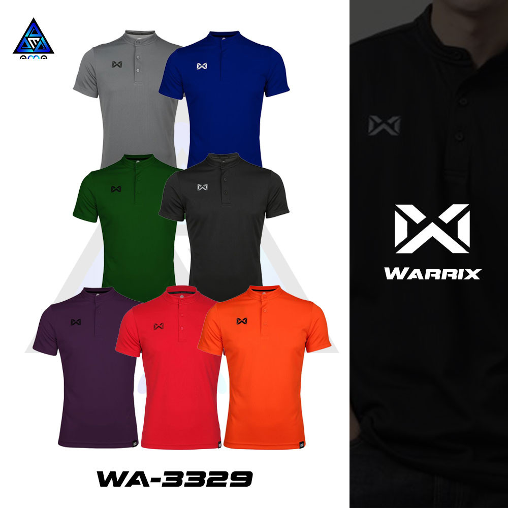**ลดแล้วลดอีก30%** WARRIX รุ่น BUBBLE II รหัส WA-3329 วาริกซ์ เสื้อโปโลชายและหญิง ชุด 1 ของแท้100%