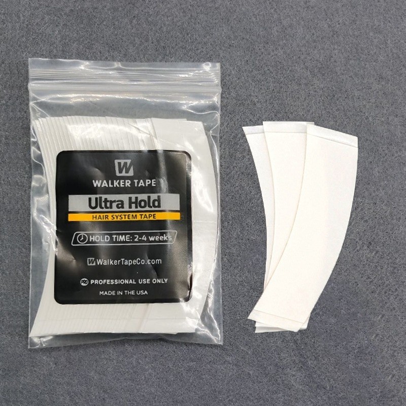 36 ชิ้น Walker เทป Ultra Hold กาวสองหน้าระบบผมเทปสําหรับ Toupee วิกผมต่อผม-**&