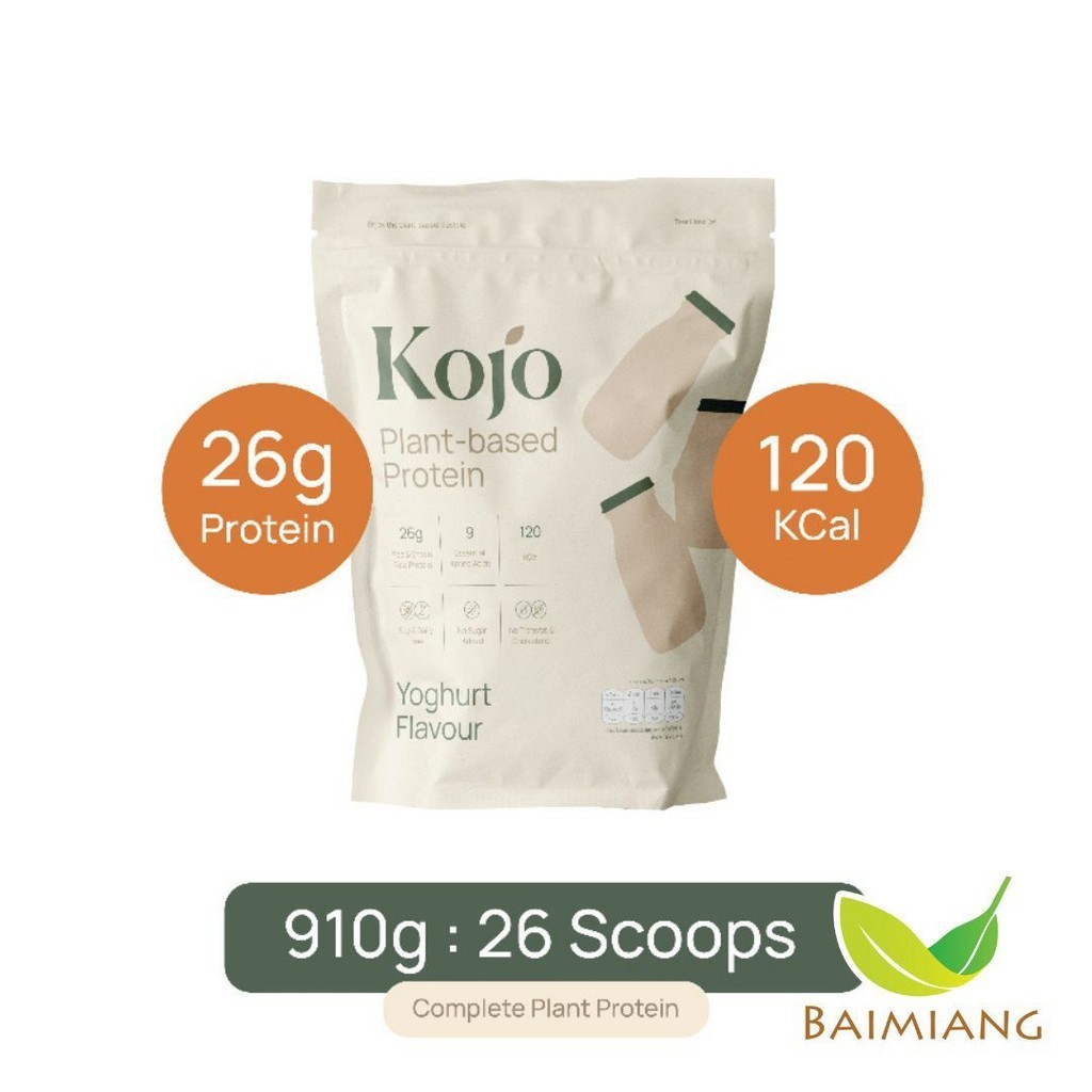 KOJO โปรตีนจากพืช รสโยเกิร์ต ขนาด 910 g. (04277)