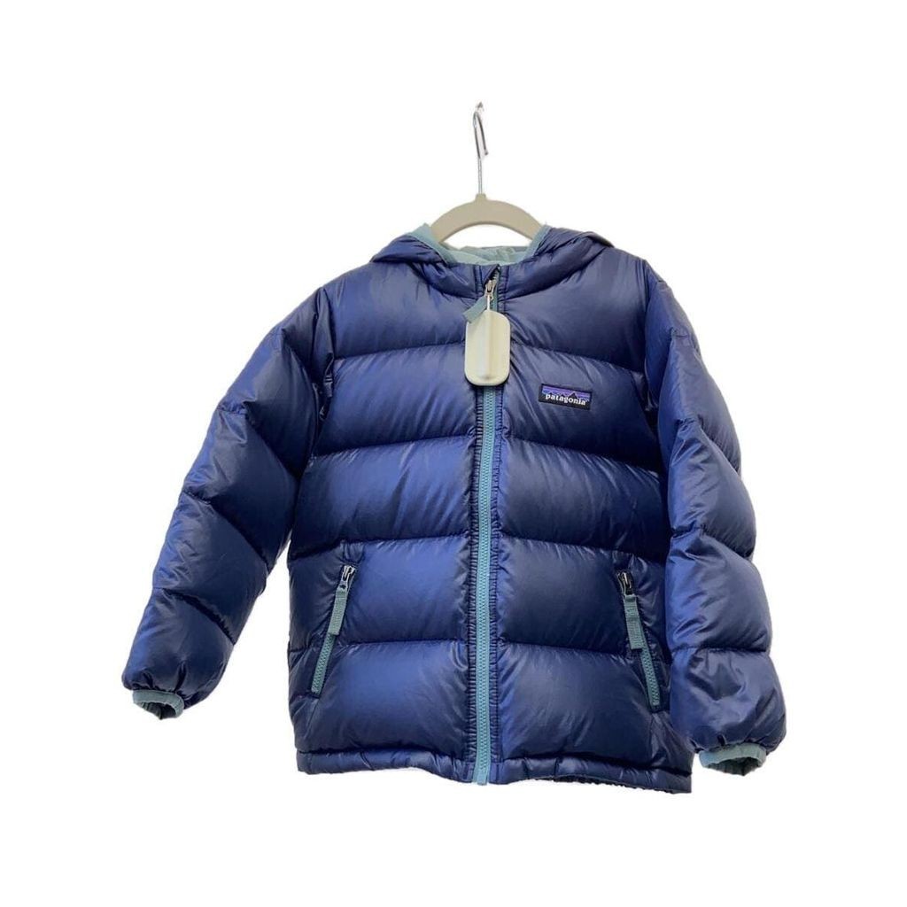 Patagonia Kids Jacket Baby Hi-Loft Down Sweater Hoody Polyester Navy 60493 Direct from Japan Secondhand