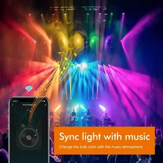 tuya rgb smart wifi ไฟ LED หลอดไฟ 6W E14 AC220V แอพควบคุมหลอดไฟ LED ทำงานร่วมกับ Alexa Google Assistant สำหรับการตกแต่งบ้าน