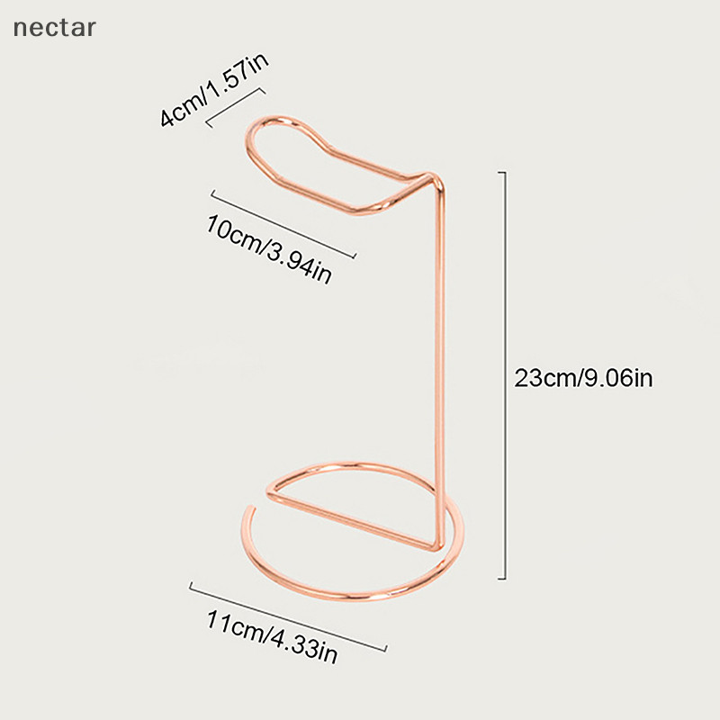 Tar 1 PC Iron Line หูฟังขาตั้งโลหะชุดหูฟัง Rack น่ารักหูฟังไร้สายผู้ถือสนับสนุน Gamer หมวกกันน็อค N