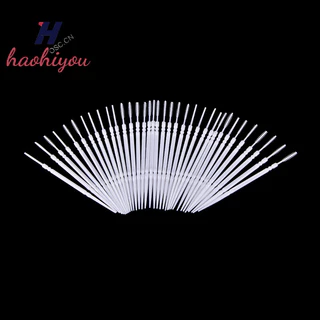 <haohiyou> 1100 ชิ้น Picks พลาสติกสุขอนามัยช่องปาก 2 Way Interdental Brush Tooth Pick
