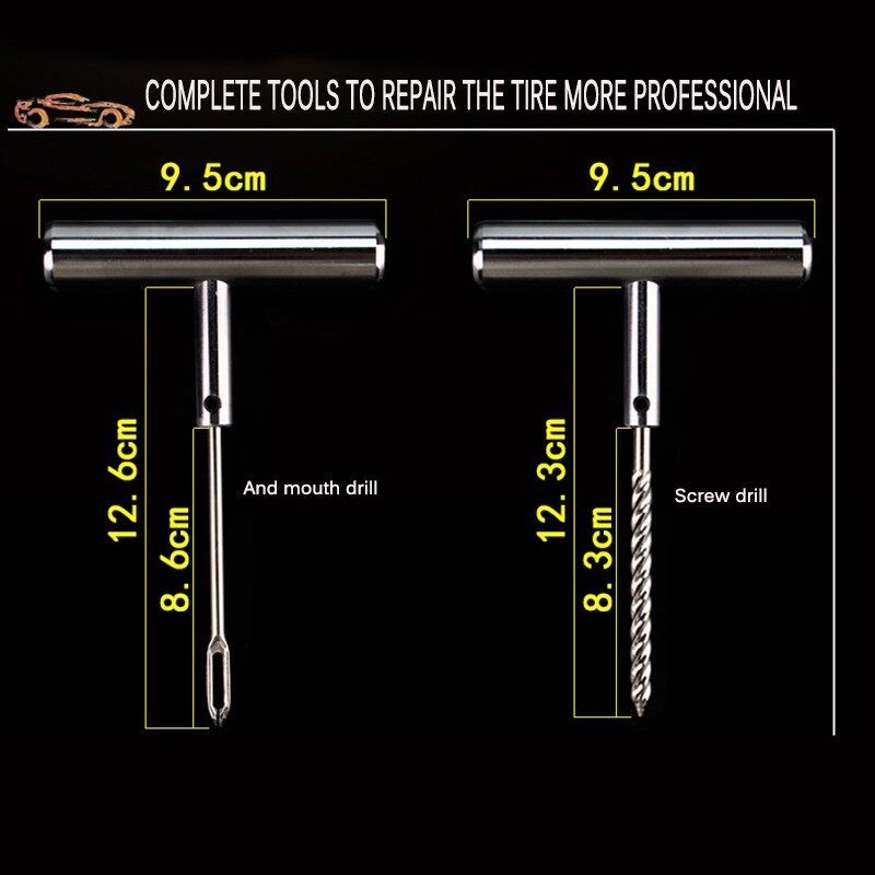 MOTOX11pcs ชุดปะยาง ปะยางฉุกเฉิน เข็มปะยาง ชุดเข็มปะยาง ชุดซ่อมยางรถยนต์ชุดปะยางรถยนต์ - รูปที่ 4