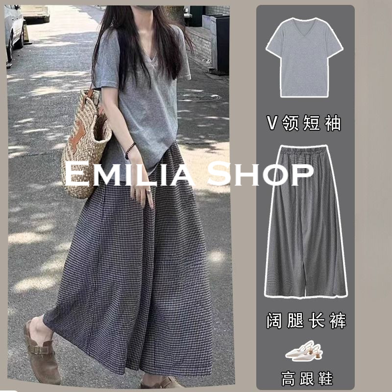 EMILIA SHOP กางเกงขายาว กางเกงคาร์โก้ผู้หญิง คาร์โก้ กางเกง ดูสวยงาม comfortable Fashion ง่ายๆ WFK24