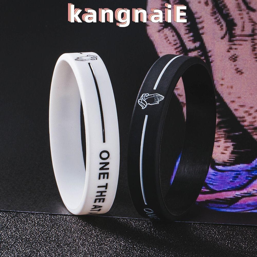 Kangnai Serenity สร ้ อยข ้ อมือสวดมนต ์ ข ้ อมือเครื ่ องประดับกําไลข ้ อมือยาง