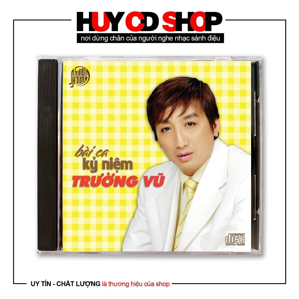 Truong Vu CD เพลงที่ระลึก Bolero เพลงทองไลร์เพลงทหาร แผ่นสีขาว HUY CD