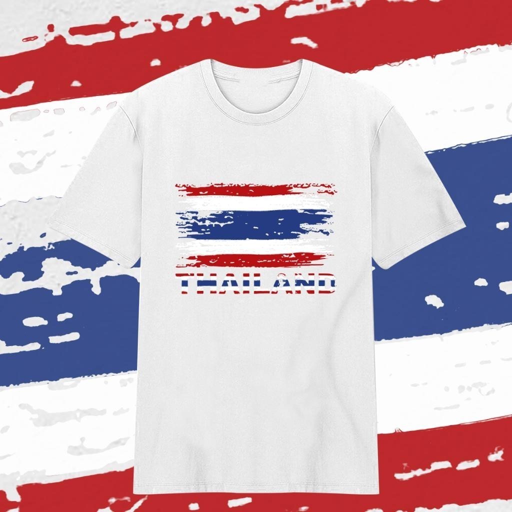 [ส่งจากไทย] Bangkok Souvenir T-shirt  ประเทศไทย ฝ้าย 100% เสื้อยืดท่องเที่ยวเชิงวัฒนธรรม  S-5XL (H O