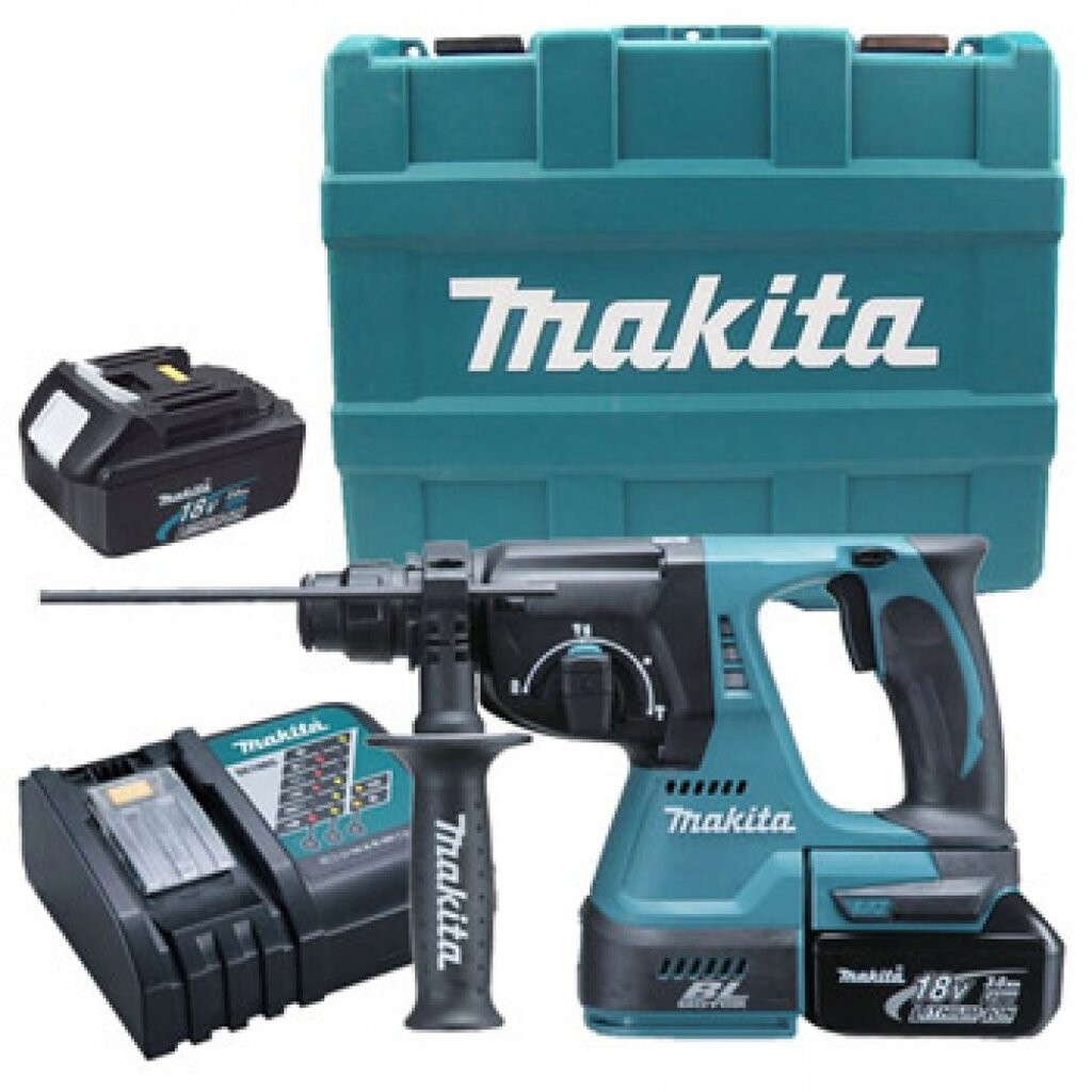 MAKITA DHR242RFE ชุดสว่านโรตารี่ไร้สาย SDS PLUS 18 โวลต์ ขนาด 24 มม. มากีต้า