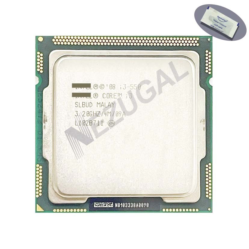 I3-550 I3 550 SLBUD 3.2 Ghz Dual Core 4M 73W LGA1156 โปรเซสเซอร์ CPU